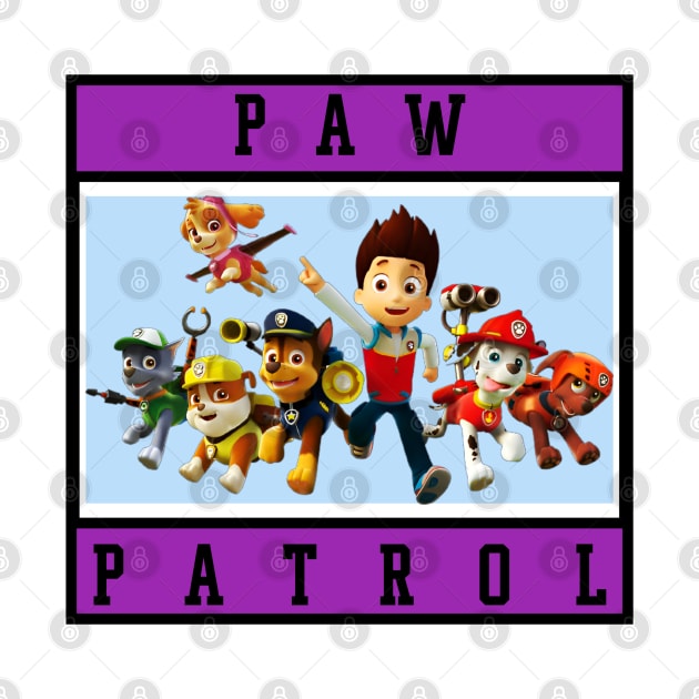 paw patrol by youne street