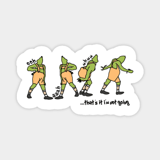 That's It I'm Not Going Sweatshirt, Grinch Christmas Magnet