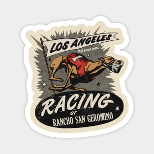 Vintage California Dog Race Magnet