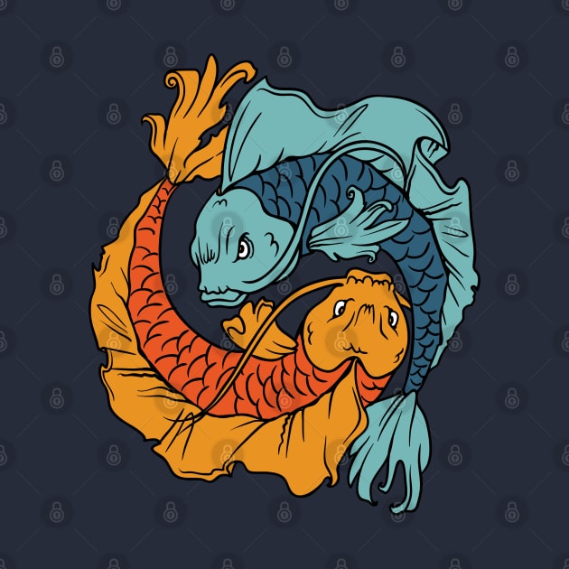 Koi YinYang by Verboten