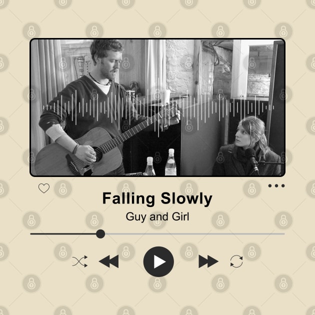 Falling Slowly Music Player Ilustrations by Inner System