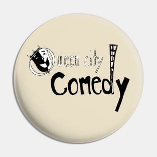 Queen City Comedy Pin