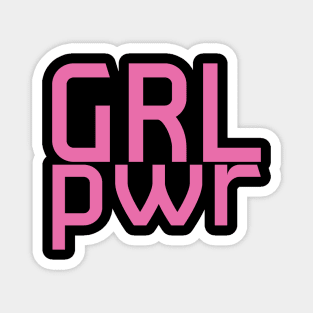 girl power - grl pwr 3 Magnet