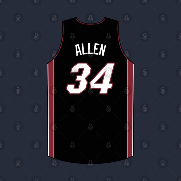 Ray Allen Miami Jersey Qiangy by qiangdade