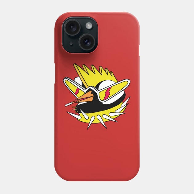 Punk Penguin Phone Case by DANMARITI