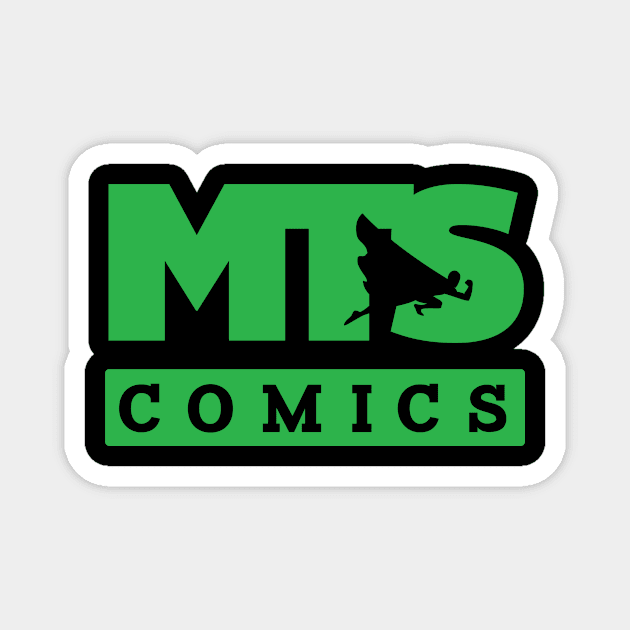 MTS Green Logo Magnet by MTS Comics