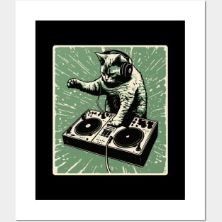 DJ CAT Poster for Sale by Digs21