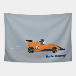 Formula Woof - Daniel Riccorgi Tapestry