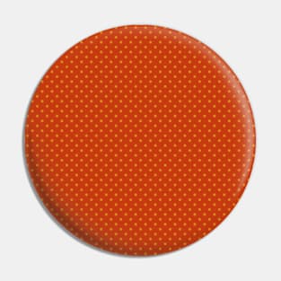 Orange Yellow Retro Color Dots Pattern Pin