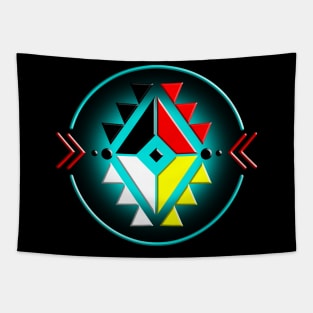 NATIVE PATTERN 9 Tapestry