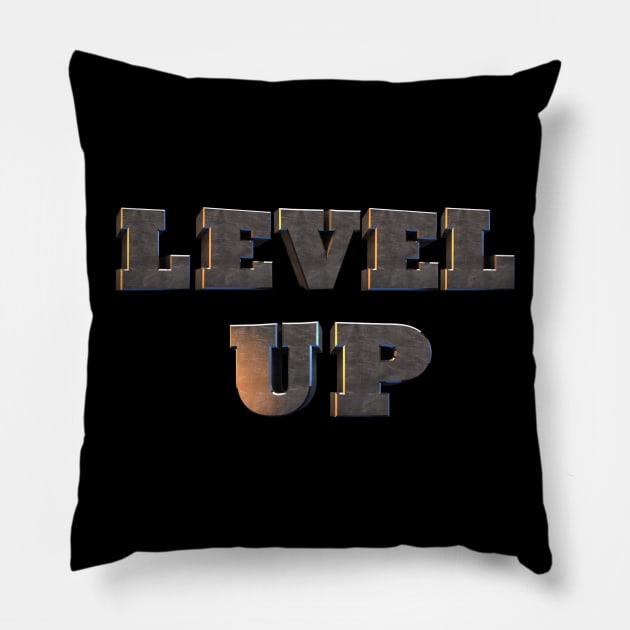 Level Up Shirt Pillow by dmangelo