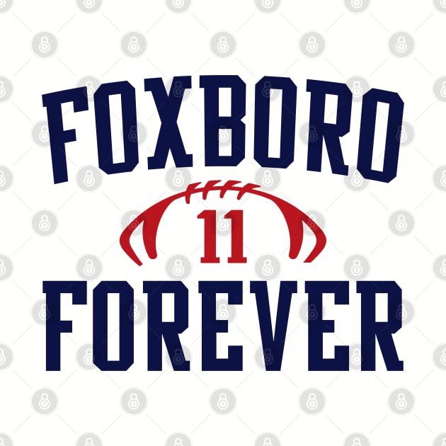 FOXBORO FOREVER, Edelman 11 by FanSwagUnltd