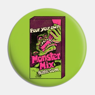 Monster Mix 70s Candy Bubble Gum Pin