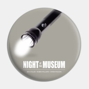 Night At The Museum - Alternative Movie Poster Pin