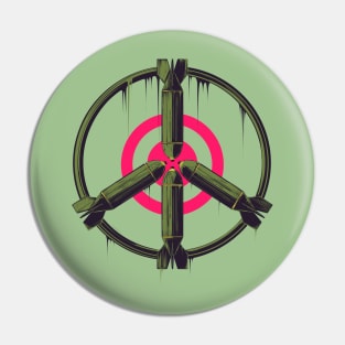 war is peace Pin