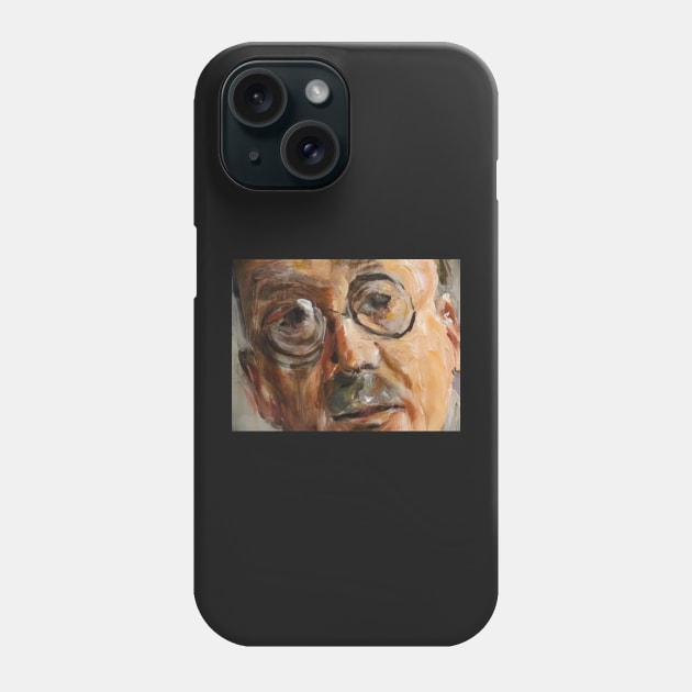 portrait of professor sauerbruch - Max Liebermann Phone Case by Kollagio