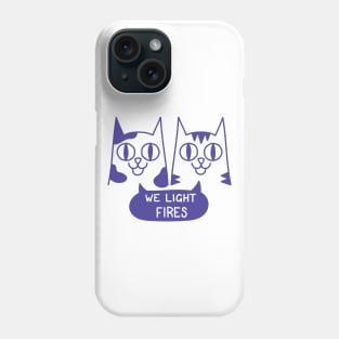 Fire kitties Phone Case