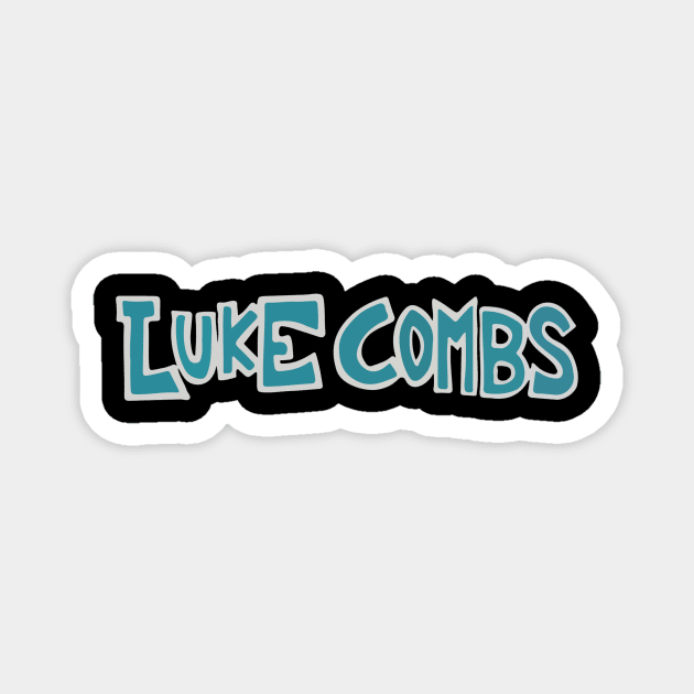 Luke Combs Magnet by Daniel Cantrell