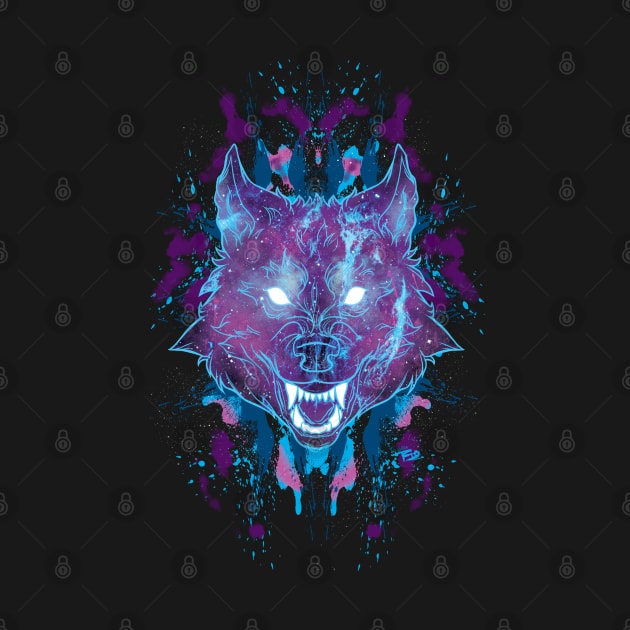 Starry Wolf by RioBurton