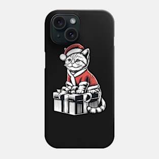 Christmas cat Phone Case