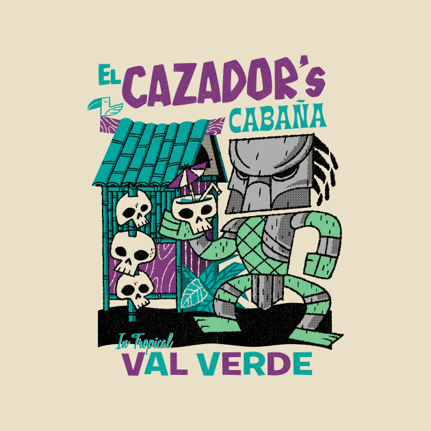 Discover El Cazador's Cabana - Tiki Bar - T-Shirt