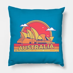 Australia Travel Souvenir Pillow