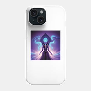 A Tiny Sorcerer With Big Magic Piloting a Body Through Space Phone Case