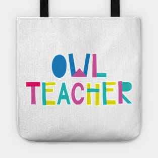 Owl Teacher Gift Idea Cute Back to School Tote