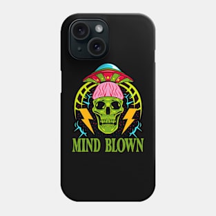 Vintage Skull - Mind Blown Phone Case