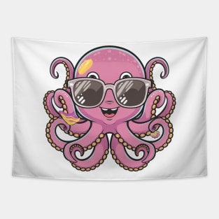 Cute Octopus Tapestry