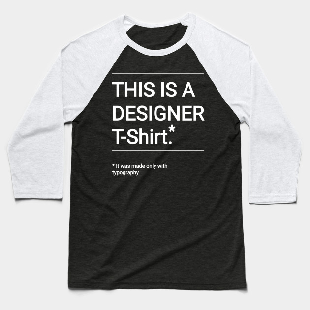 designer baseball shirts