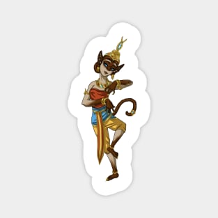 Siamese Cat Thai Dancer Girl MONSTER GIRLS Series I Magnet