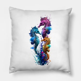 Seahorses Pillow