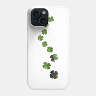 Four Leaf Clover, St Paddys Day Irish Celebration Phone Case