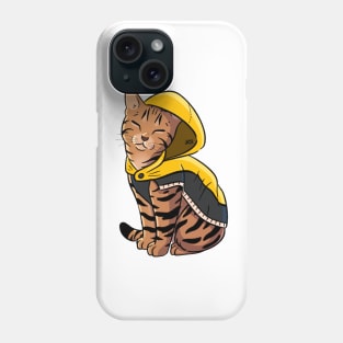 Raincoat Cat Phone Case