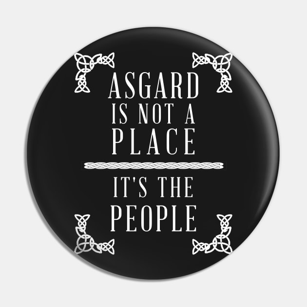 The People of Asgard Pin by Iriad