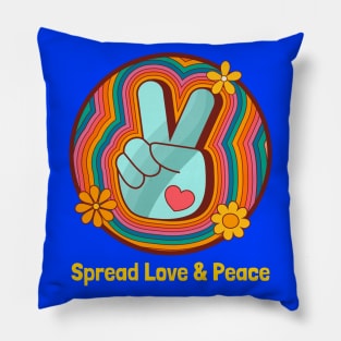 Spread Love and Peace Pillow