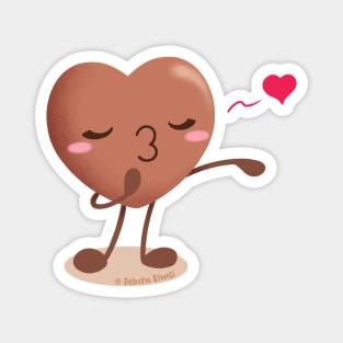 Lovely chocolates - Sending kisses Magnet