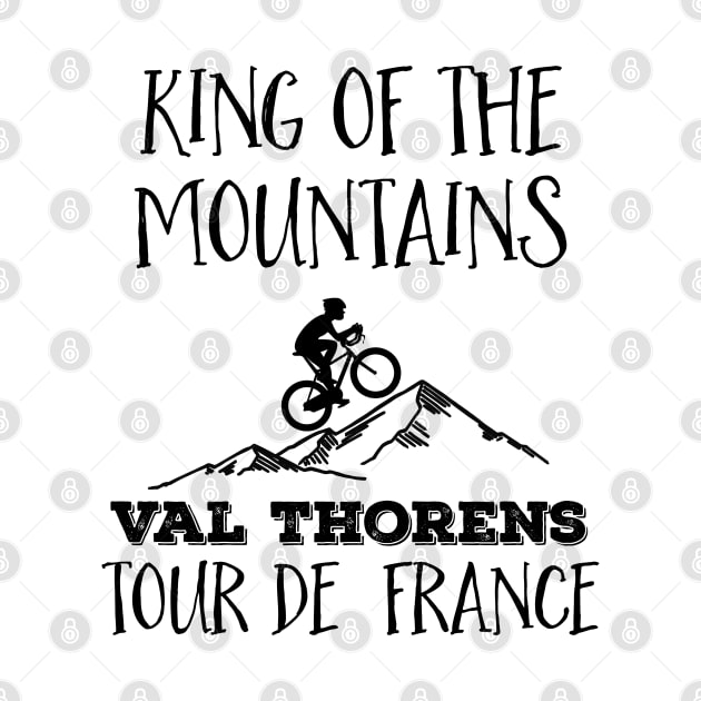 Val Thorens King of the mountains Tour de France For The Cycling Fans by Naumovski