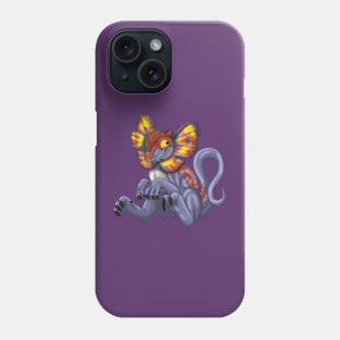 Dilophosaurus: Purple Phone Case