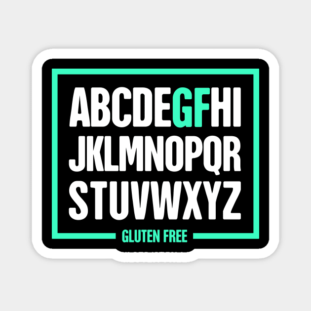 Funny Gluten Free Celiac Disease Magnet by MeatMan