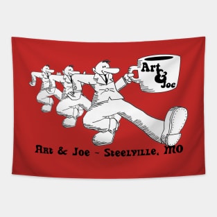 Art & Joe 70's Logo Tapestry