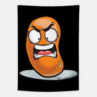 Angry Bean 01 Tapestry