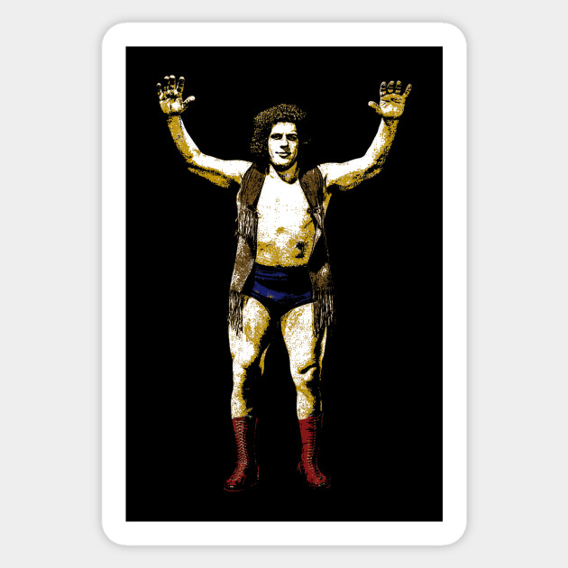 Vintage Andre - Andre The Giant - Sticker