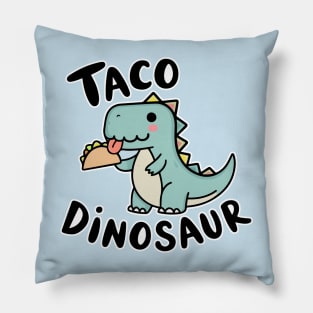 Taco Dinosaur Pillow