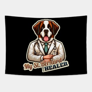 Doctor St. Bernard Tapestry