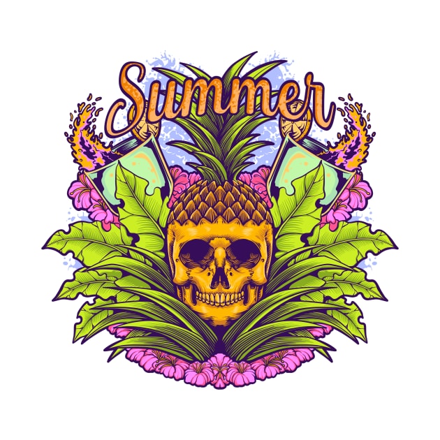 Summer by phsycartwork