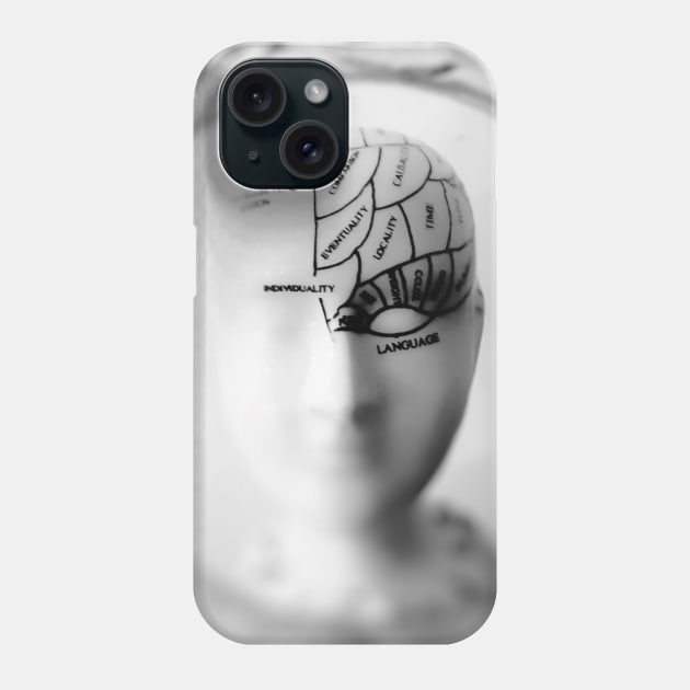 Description of a half brain Phone Case by Takealook4YoU