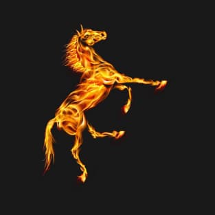 Horse on Fire | For Horse lovers T-Shirt