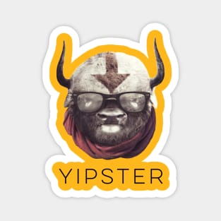 Yipster Appa  Hipstєr Sky Bis0n Magnet